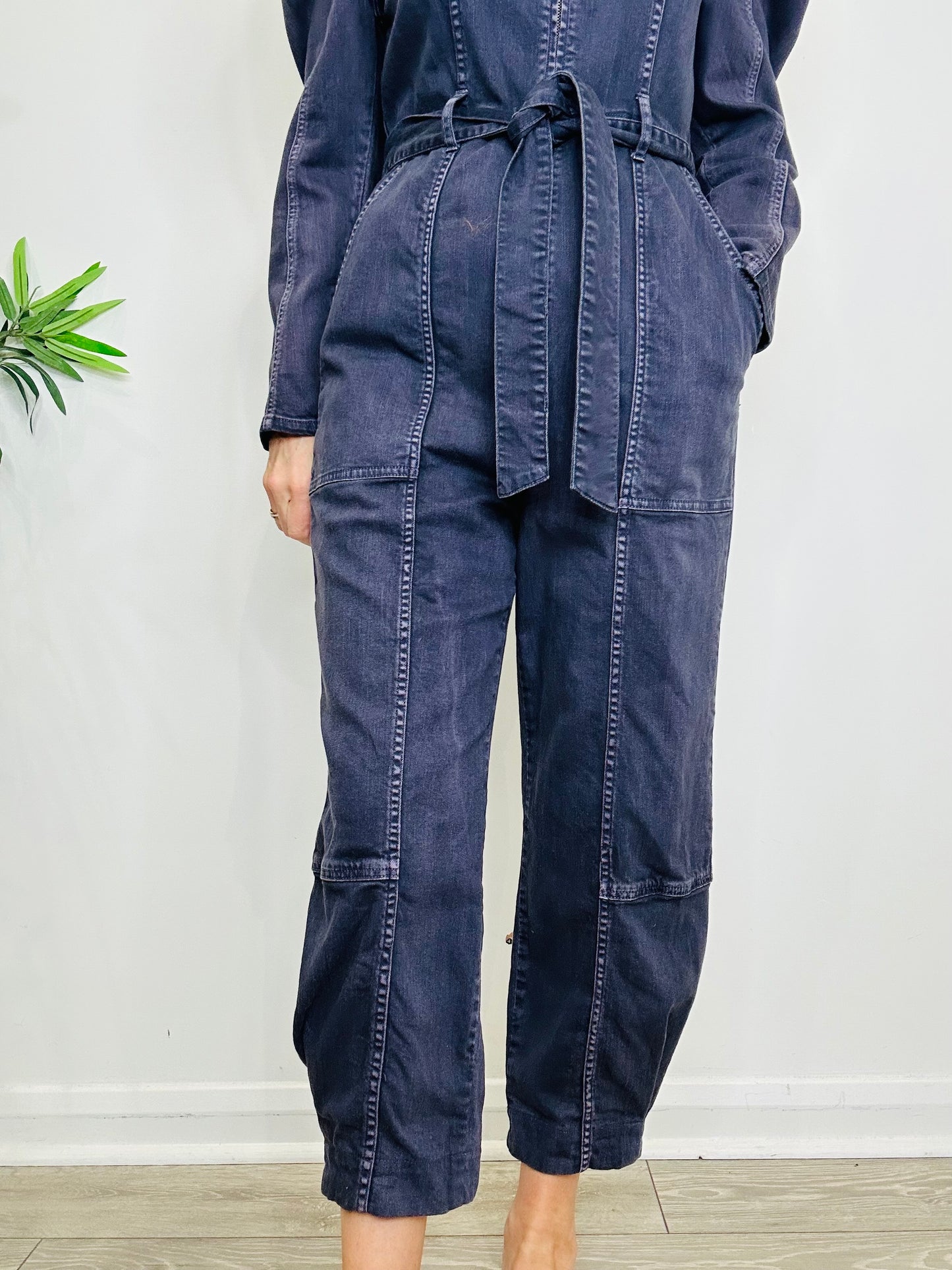 Pascal Denim Jumpsuit - Size 10