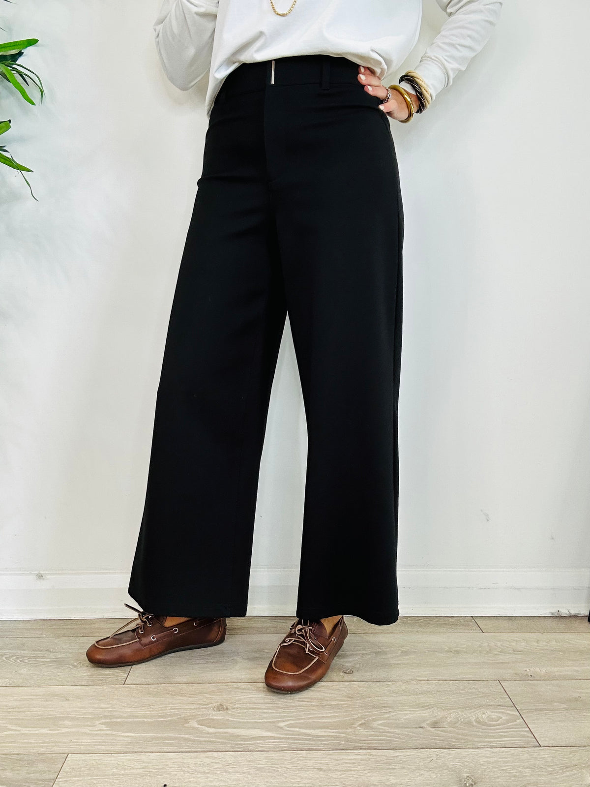 Roderika Jersey Trousers - Size 8
