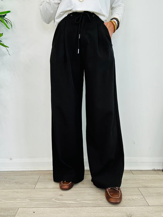 Wide Leg Trousers - Size XS
