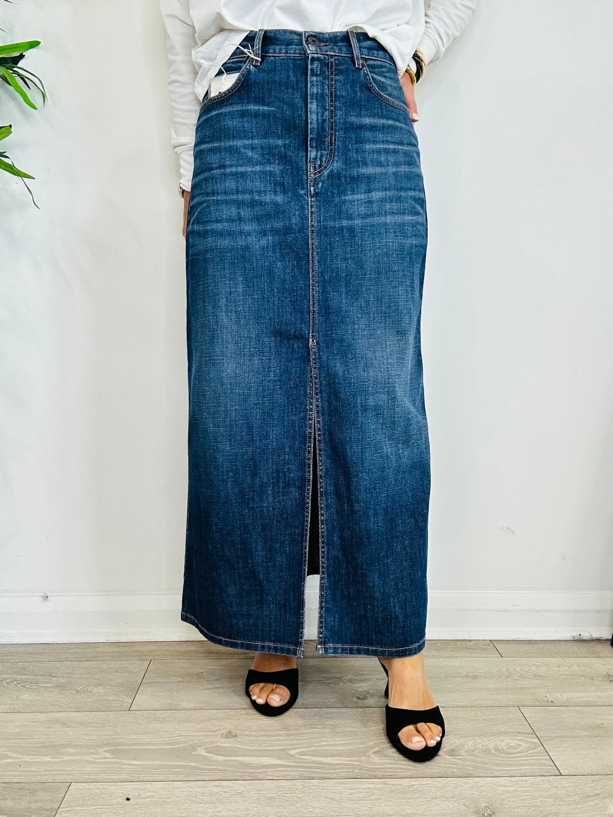 Zarelia Denim Skirt - Size 10