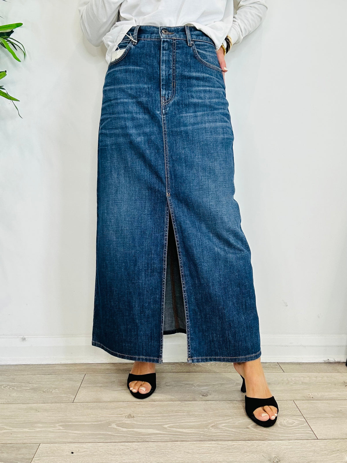 Zarelia Denim Skirt - Size 10