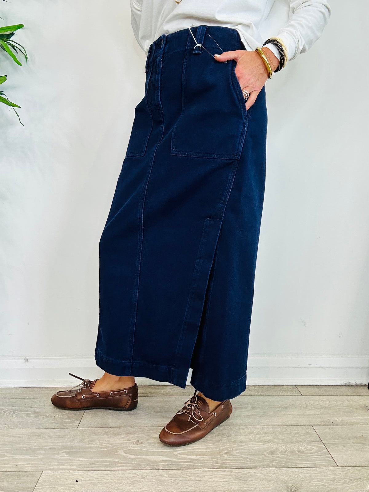 Valika Denim Skirt - Size 10