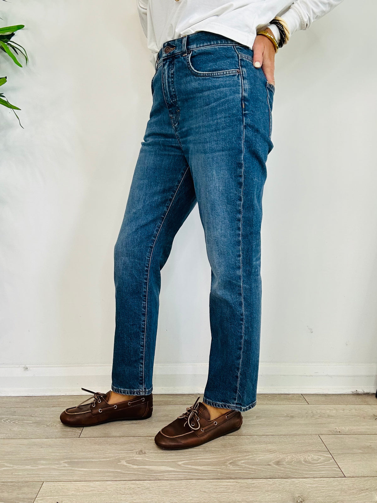 Slim Leg Jeans - Size 29
