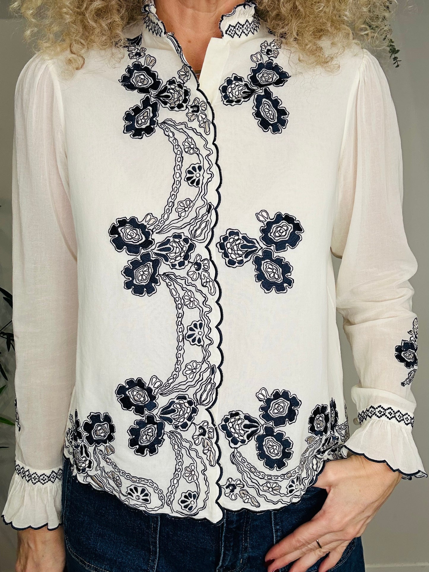 Embroidered Shirt - Size 10