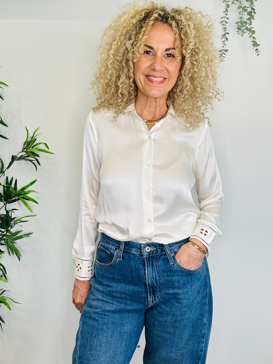 Silk Shirt - Size XS