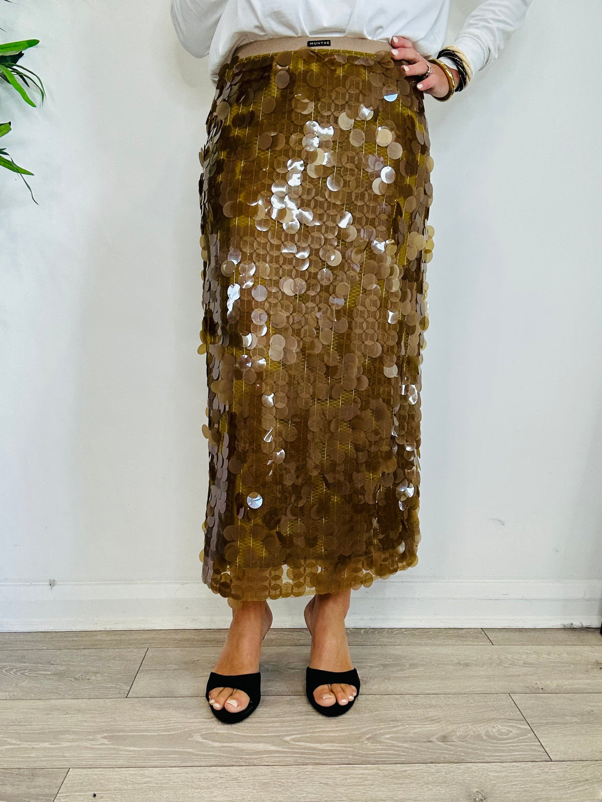 Sequin Skirt - Size 34