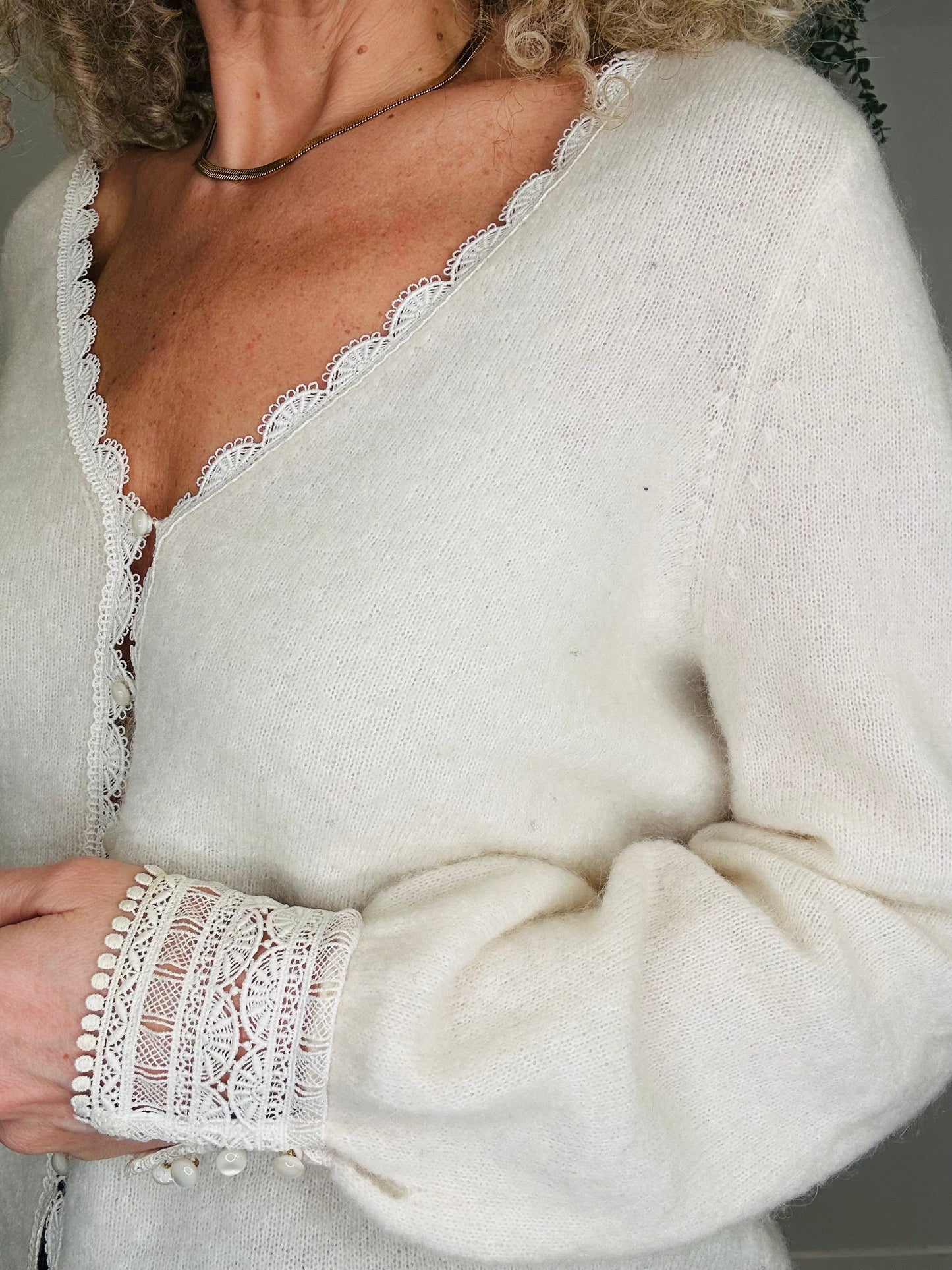 Mohair Cardigan - Size M