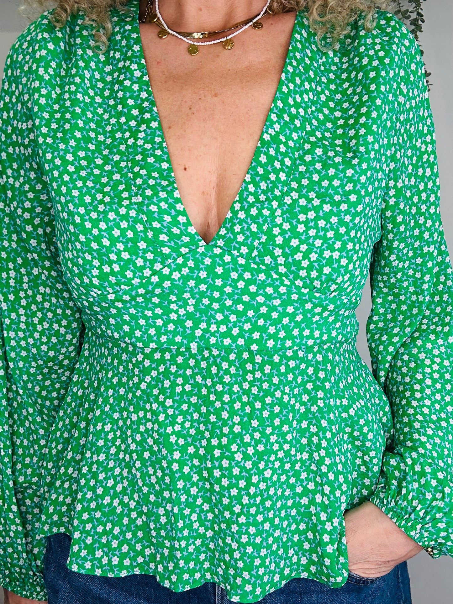 Floral Kikki Top - Size L