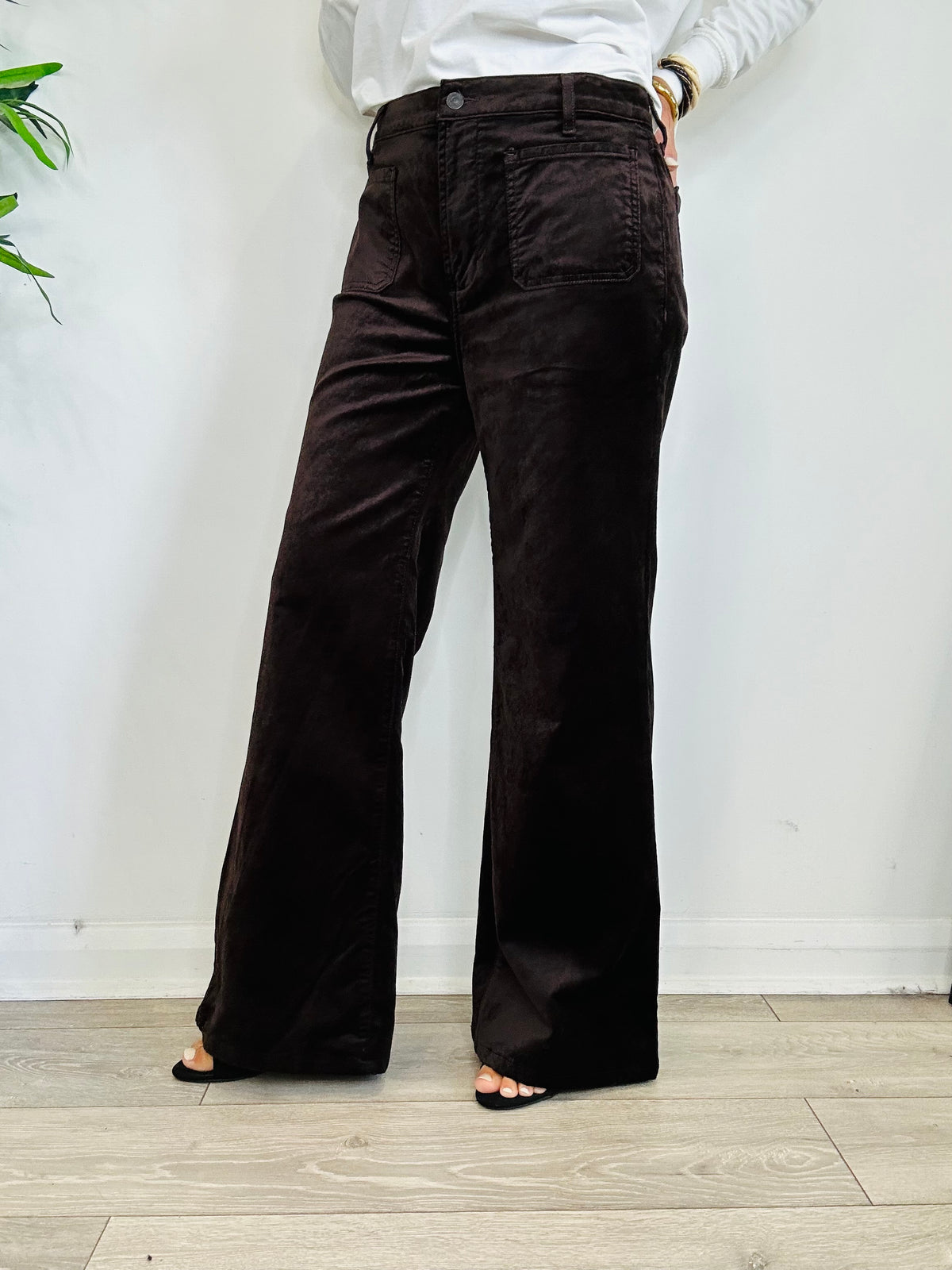 Velvet Kimberly Trousers - Size 30