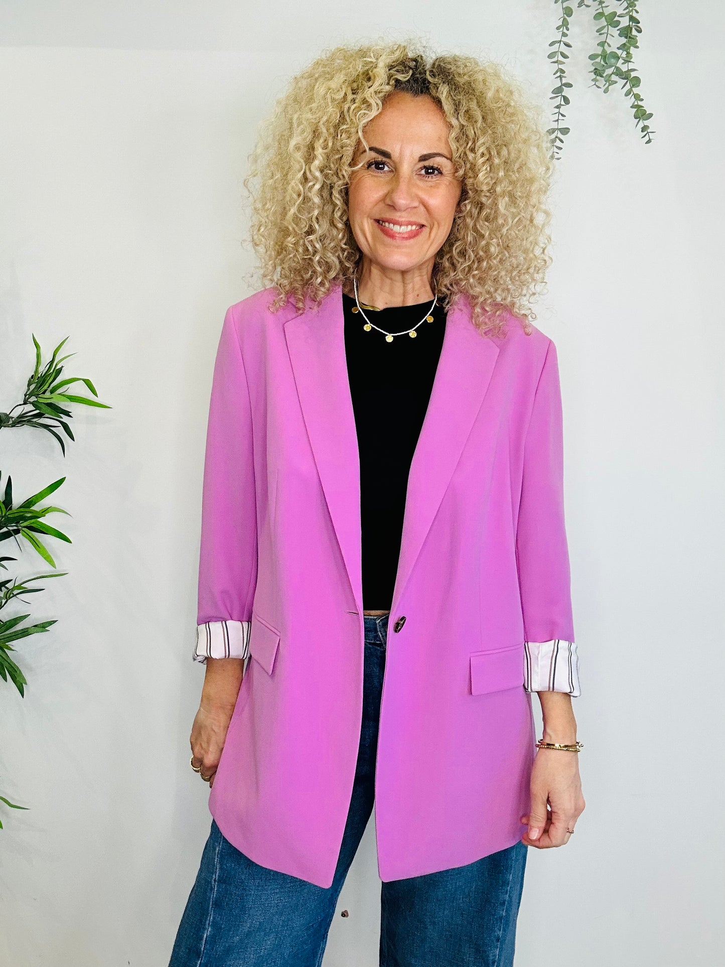 Single Breasted Blazer - Size 18
