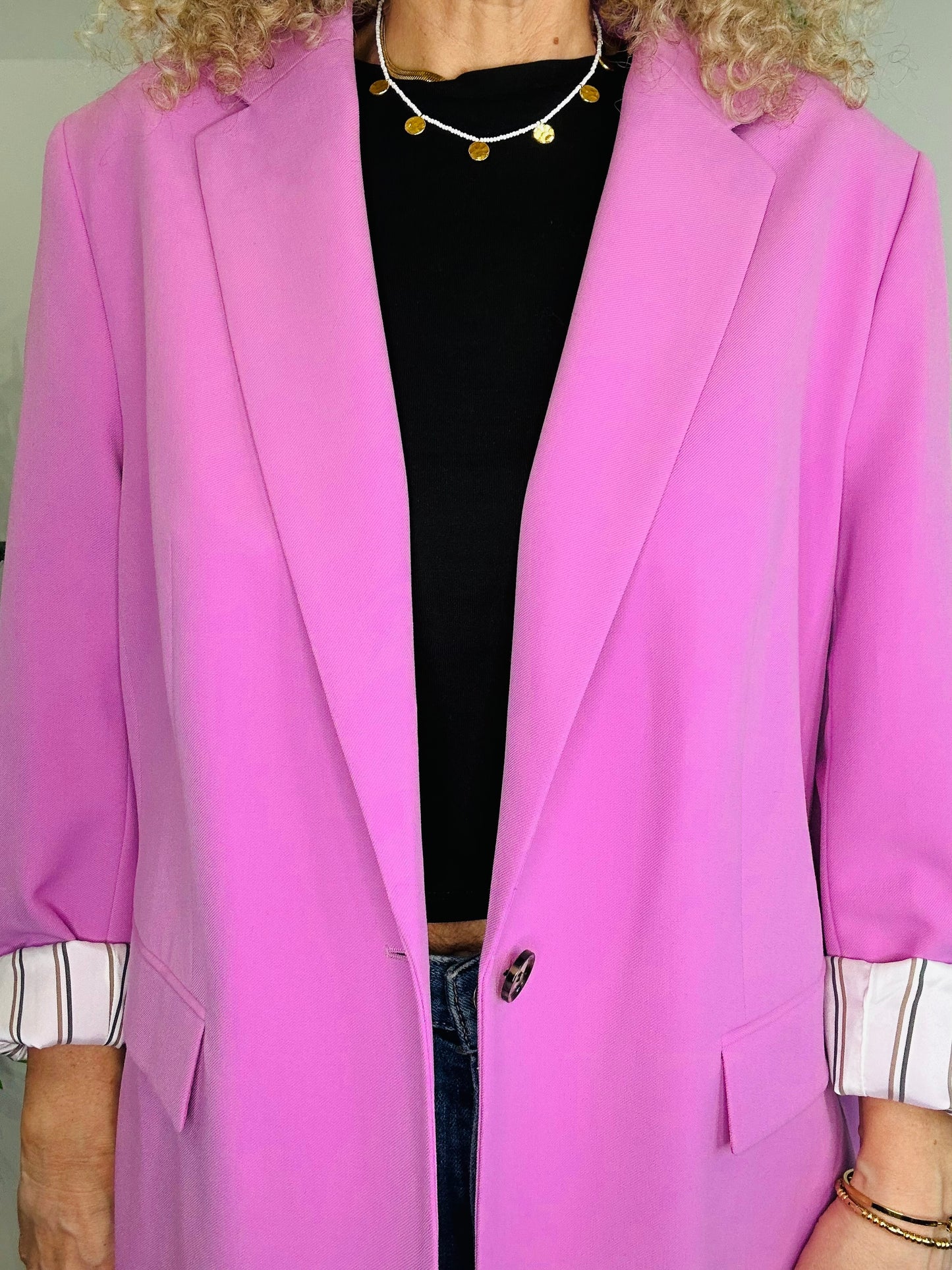 Single Breasted Blazer - Size 18