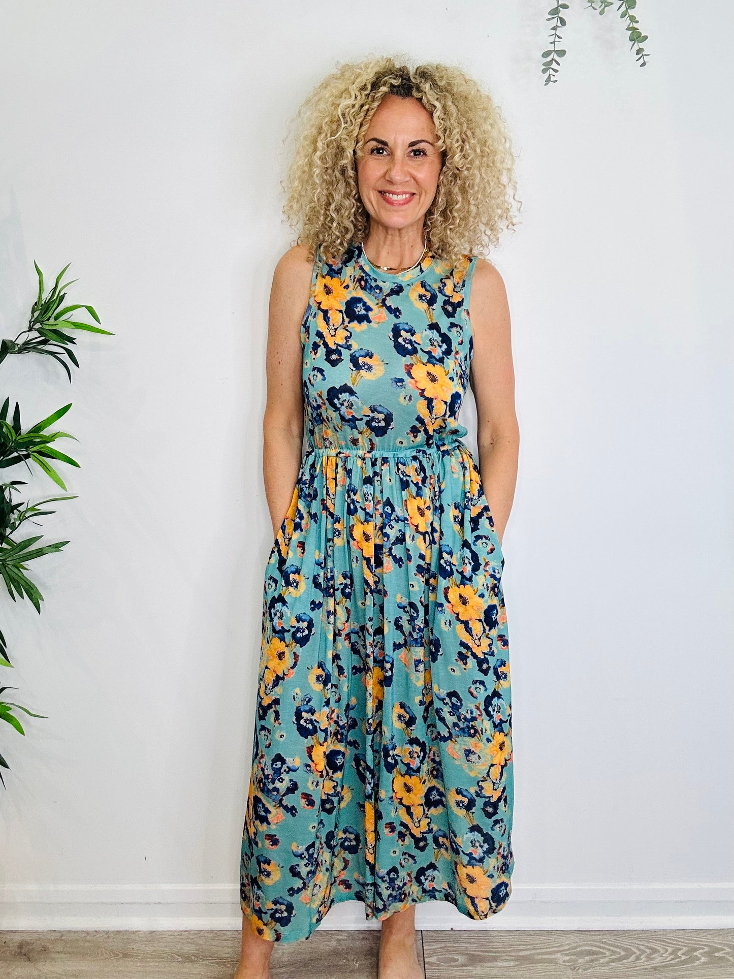 Floral Jersey Dress - Size 0