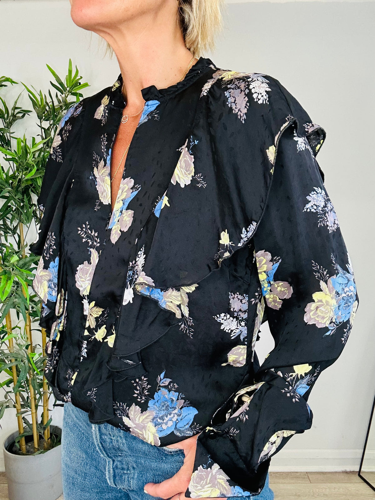 Floral Blouse - Size 40