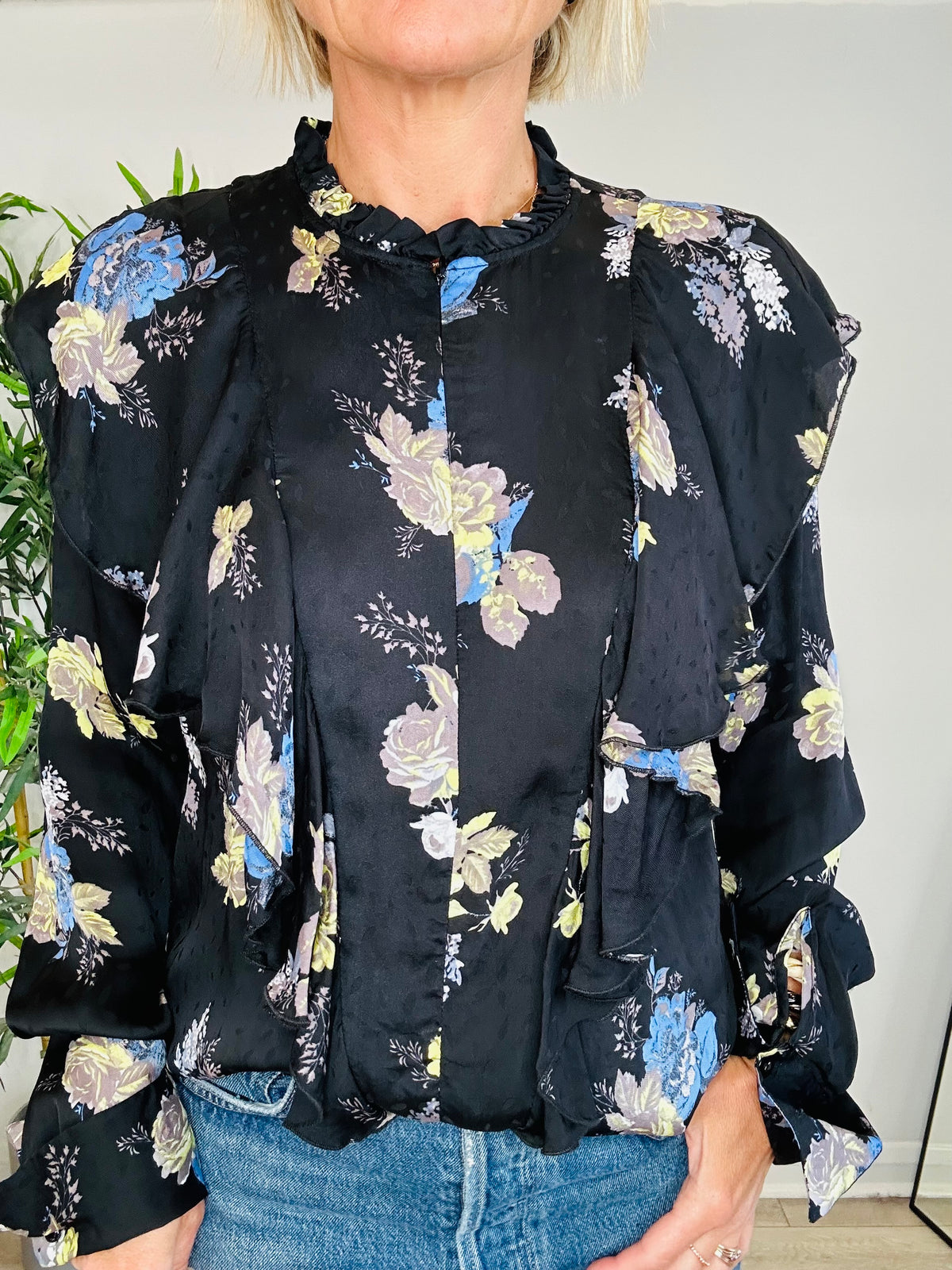 Floral Blouse - Size 40