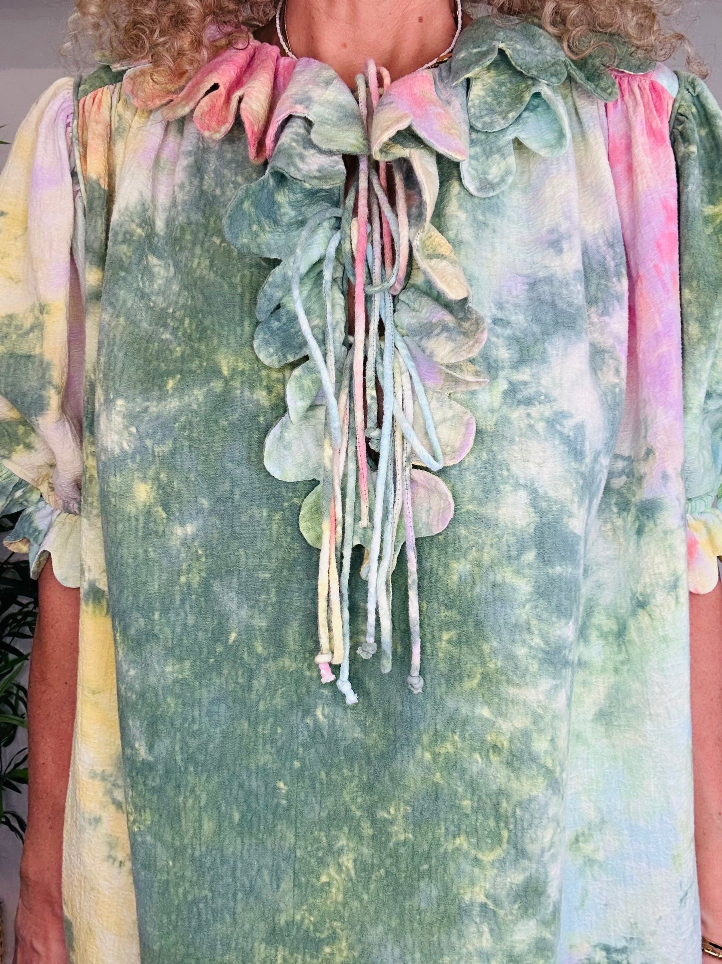 Maja Scallop Dress - Size 14