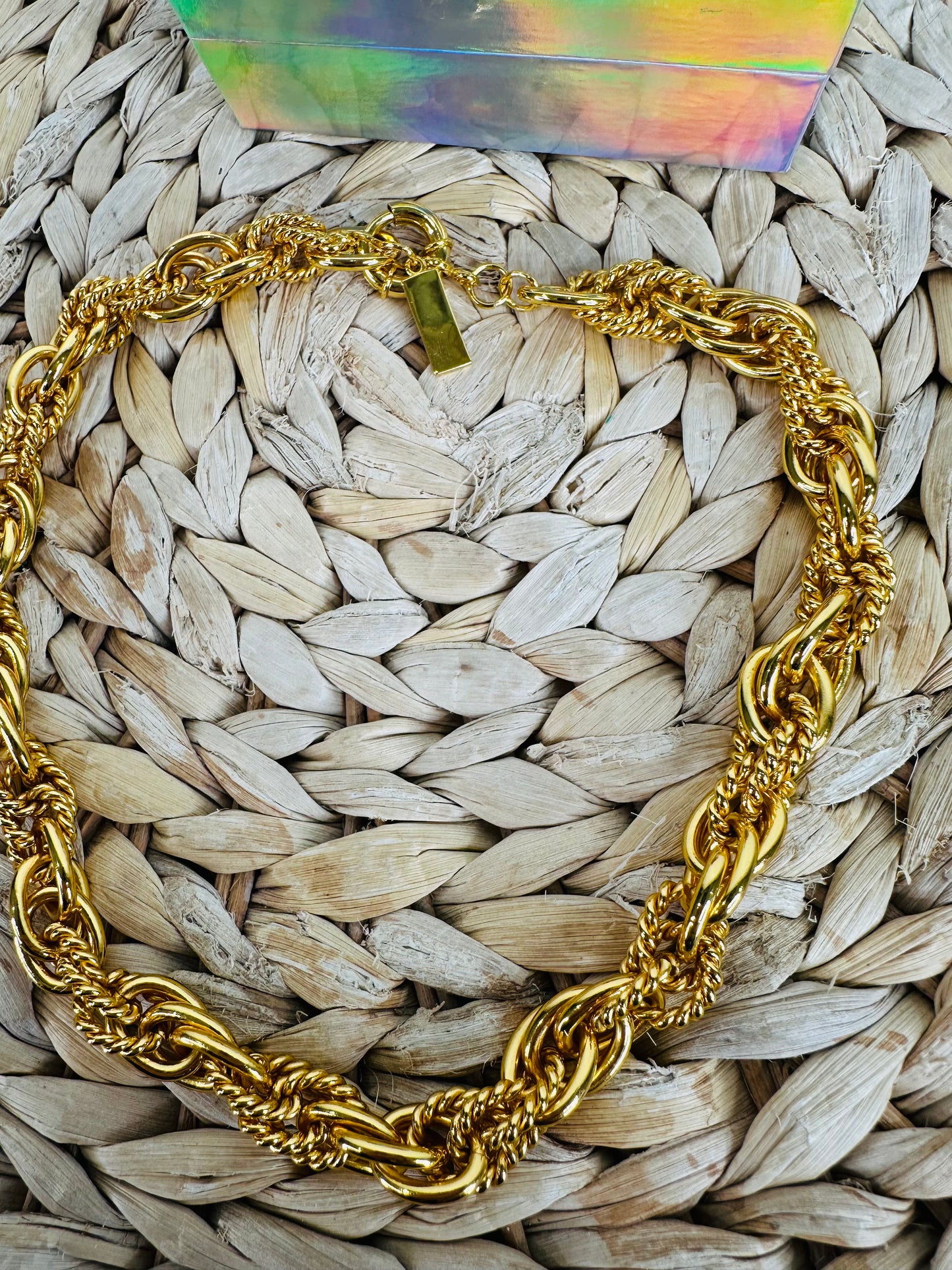 Gold Plated Chain Necklace