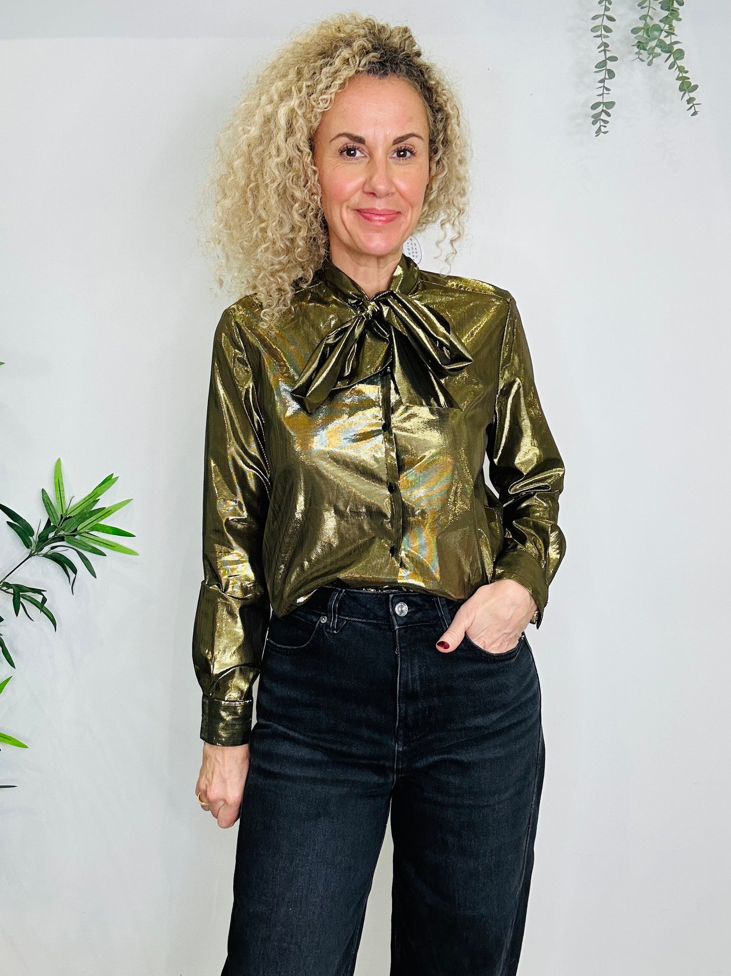 Metallic Shirt - Size 40