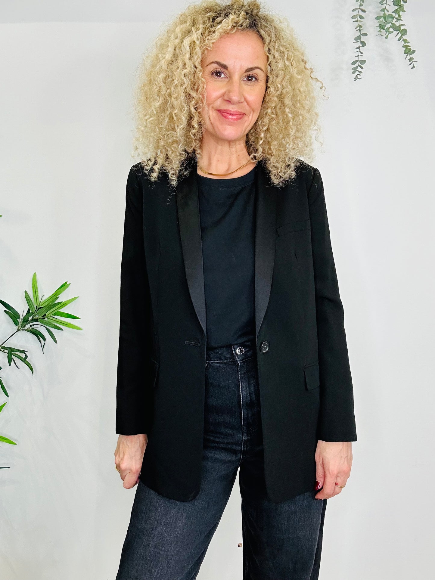 Black Blazer - Size 8