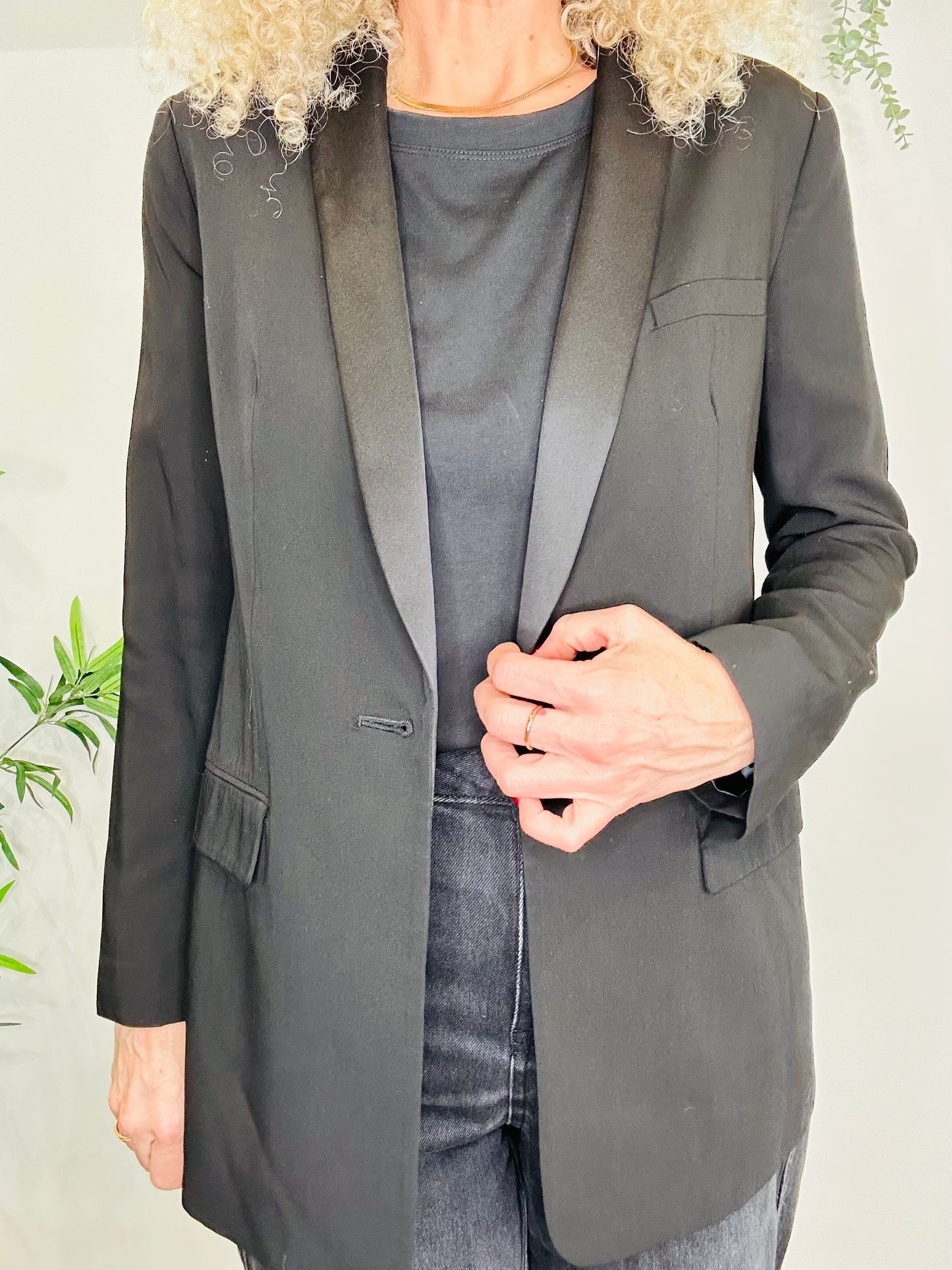 Black Blazer - Size 8