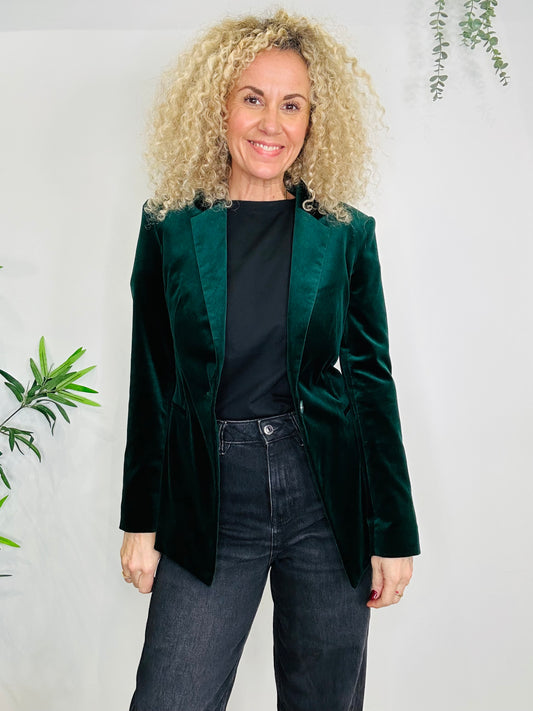 Velvet Blazer - Size 10