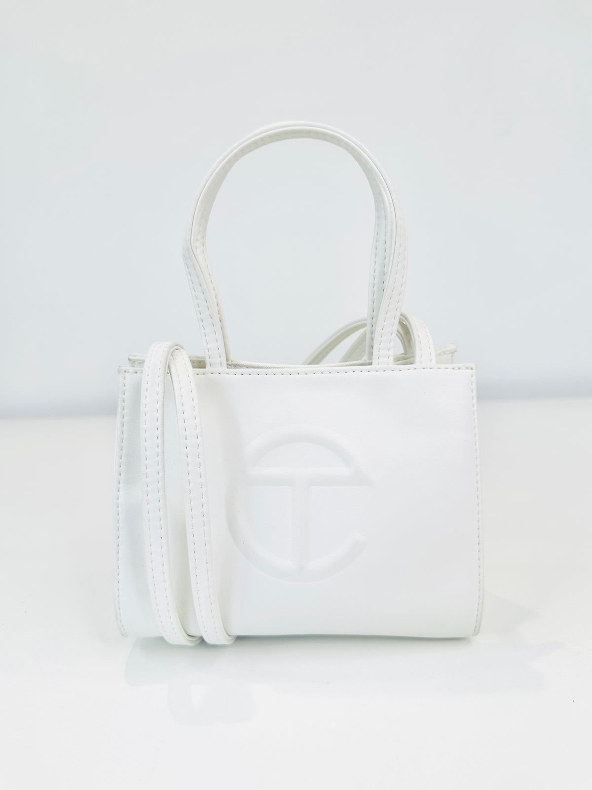 Small Leather Shopping Bag