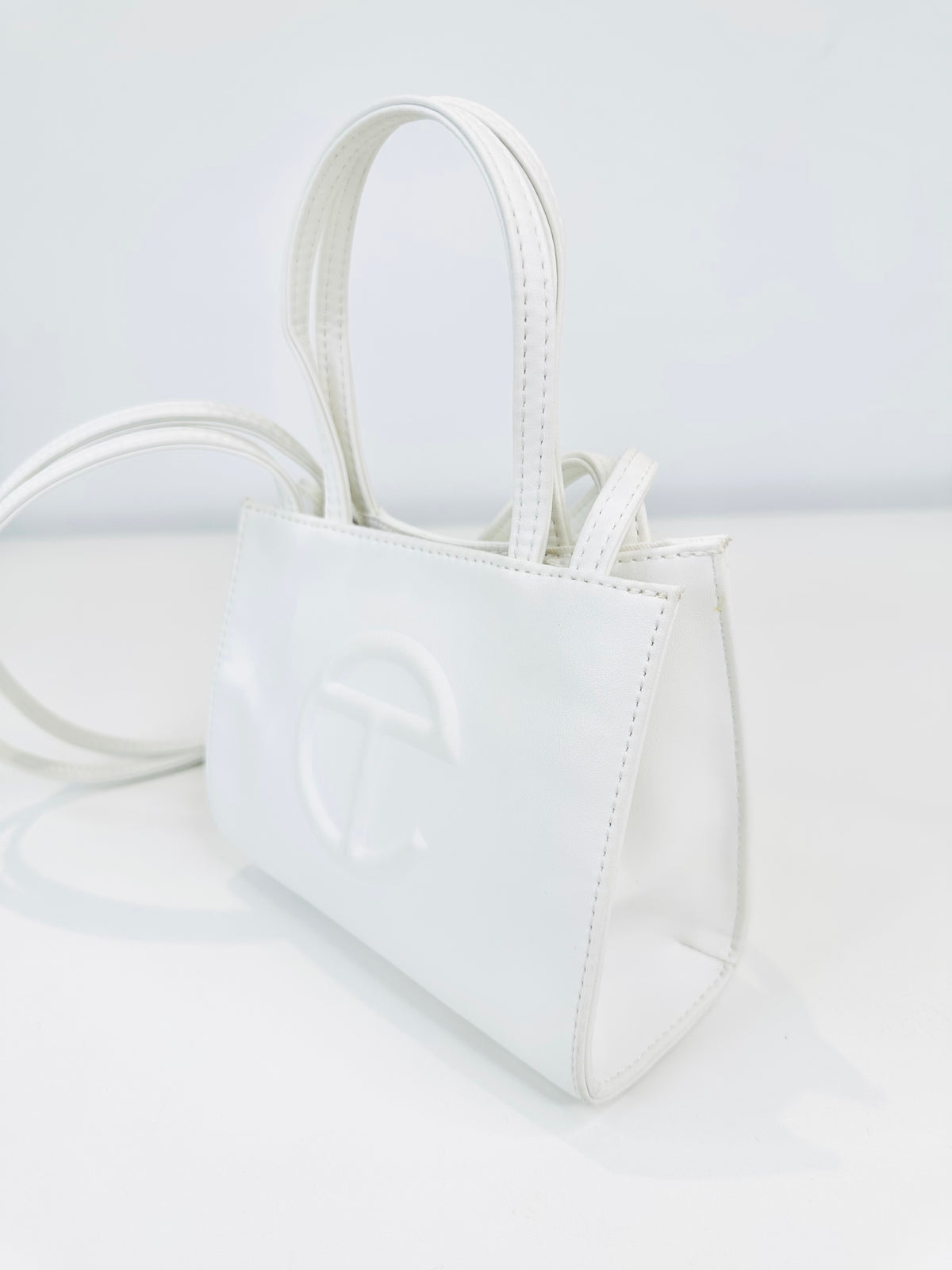 Small Leather Shopping Bag