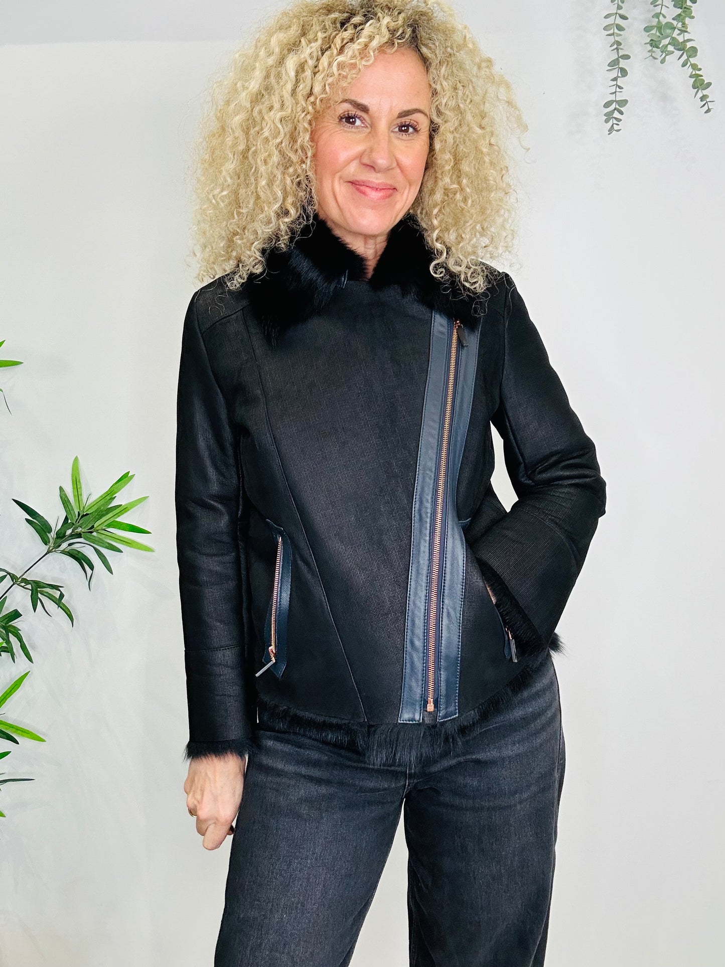 Shearling Jacket - Size 10