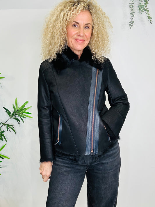 Shearling Jacket - Size 10