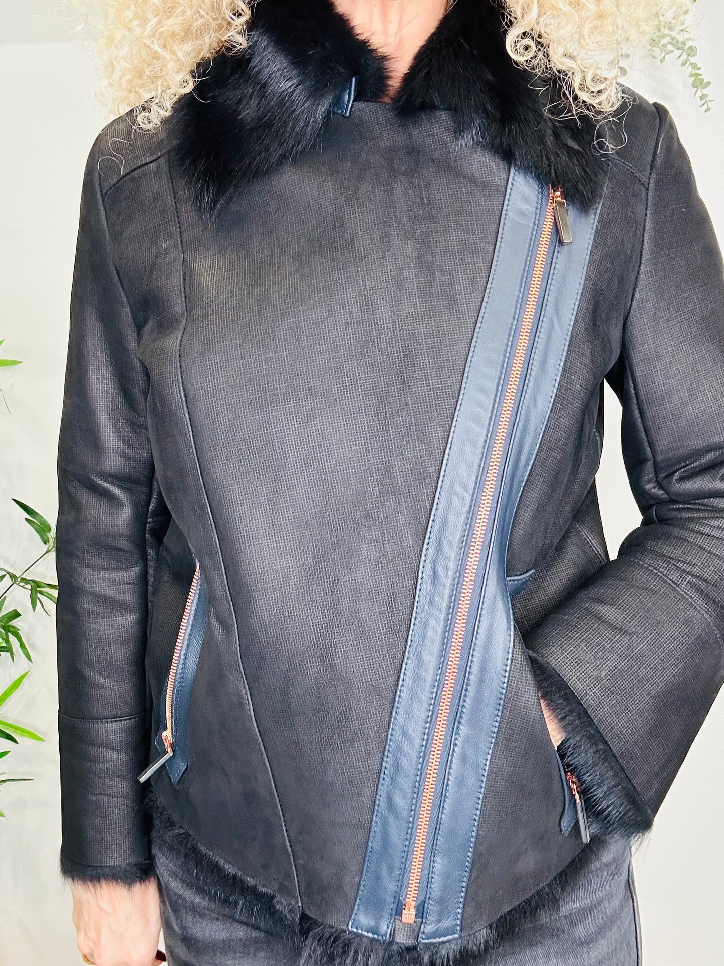 Shearling Jacket - Size 10