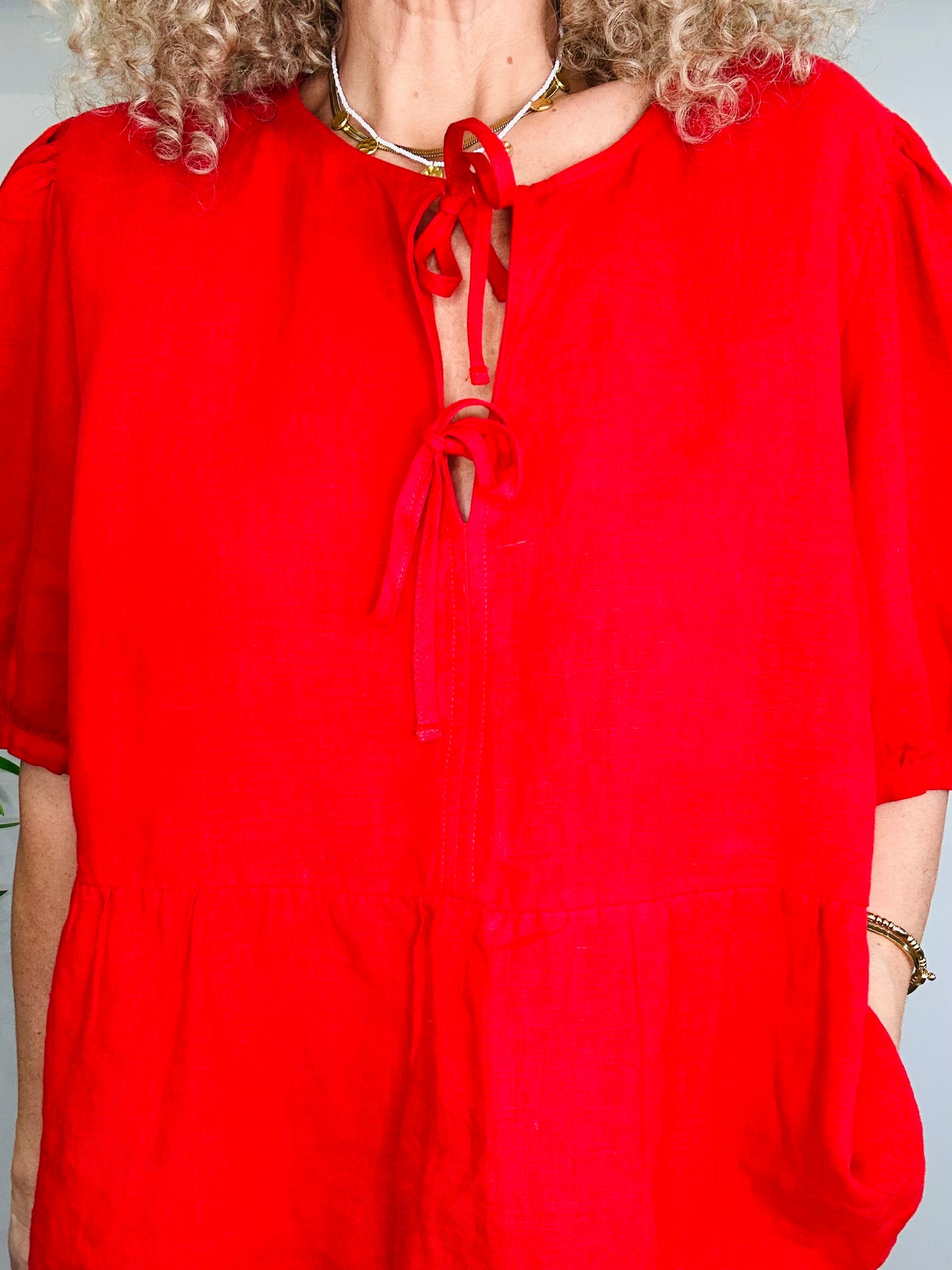 Linen Top - Size 14