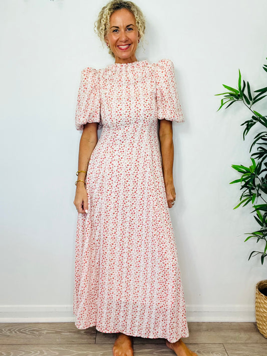 Floral Maxi Dress - Size S