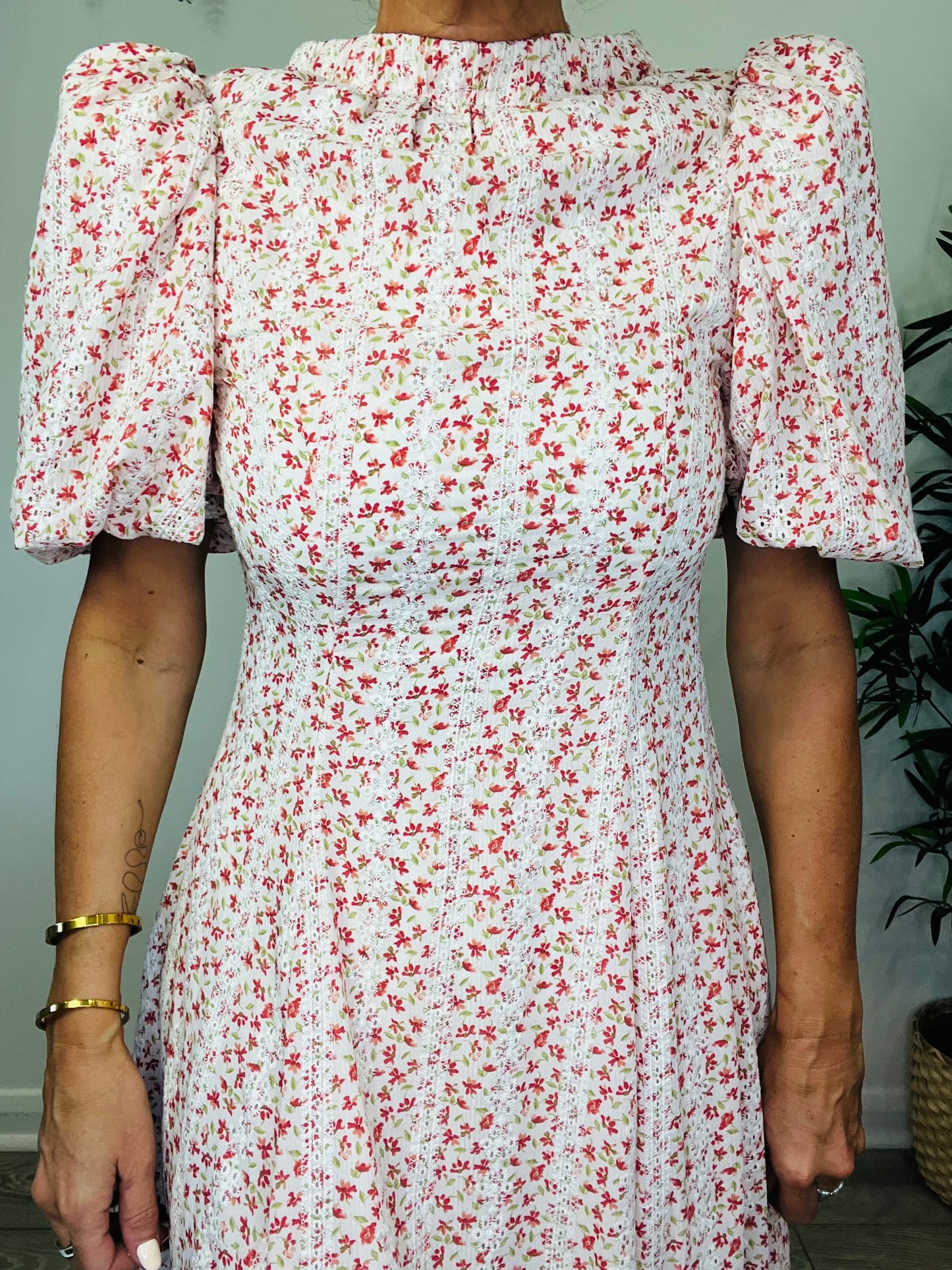 Floral Maxi Dress - Size S