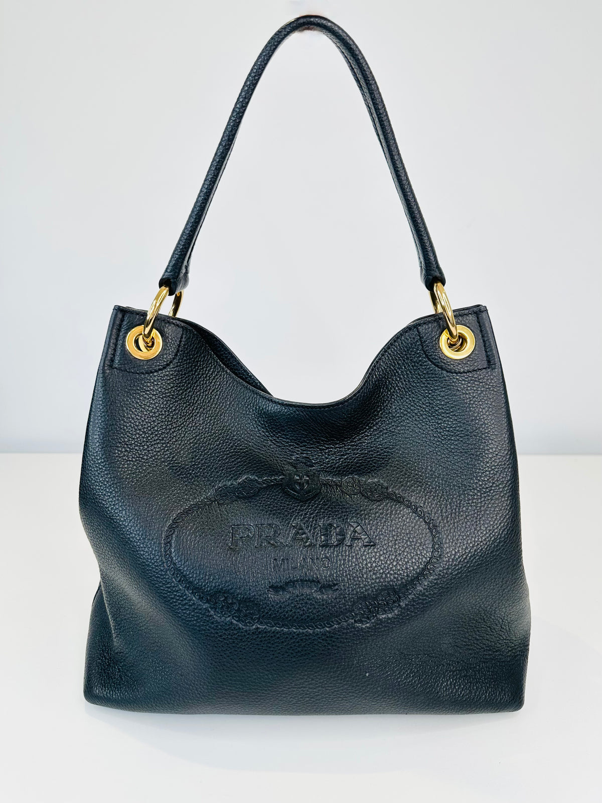 Phenix Leather Hobo Bag