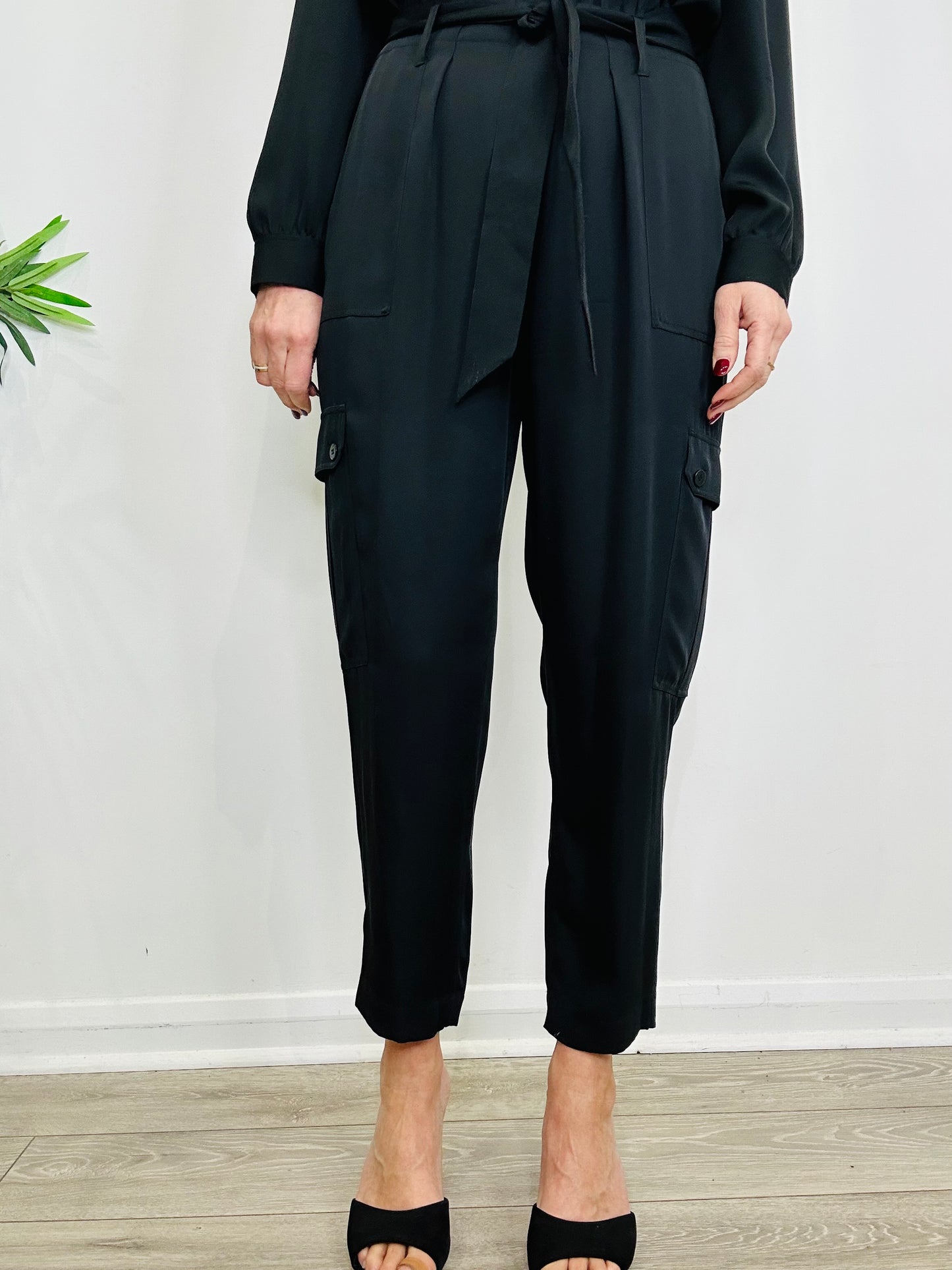 Silk Jumpsuit - Size 12