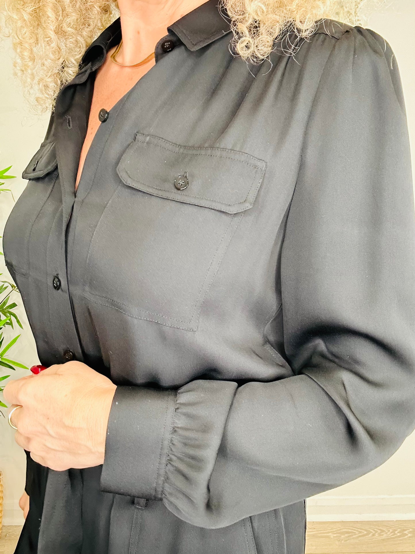 Silk Jumpsuit - Size 12