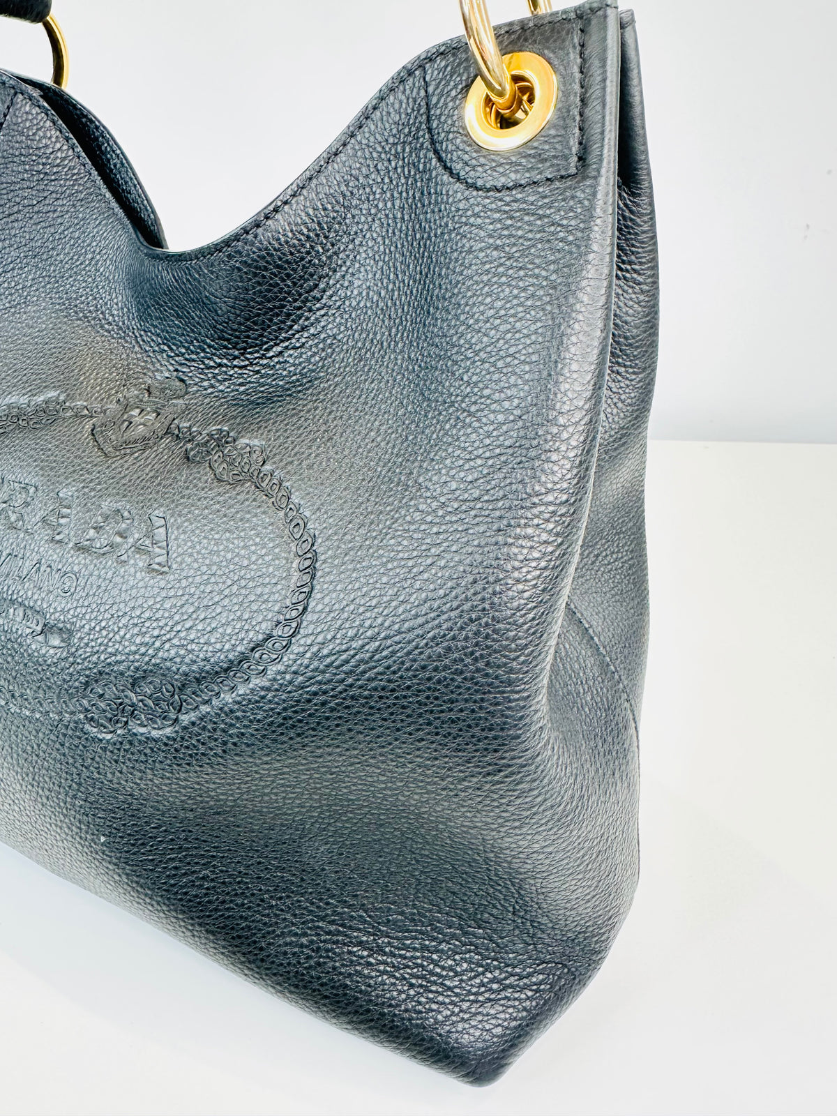 Phenix Leather Hobo Bag