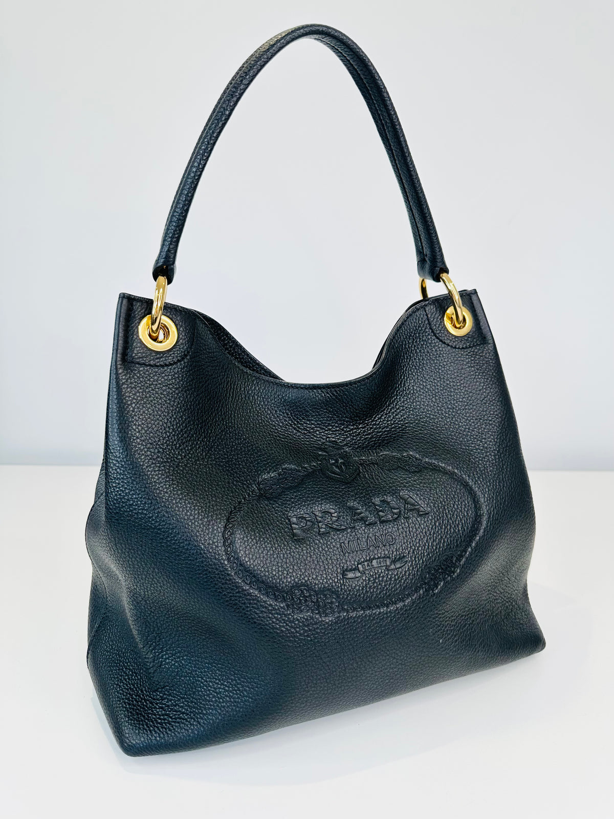 Phenix Leather Hobo Bag