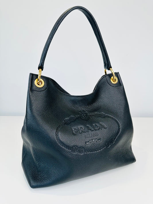 Phenix Leather Hobo Bag