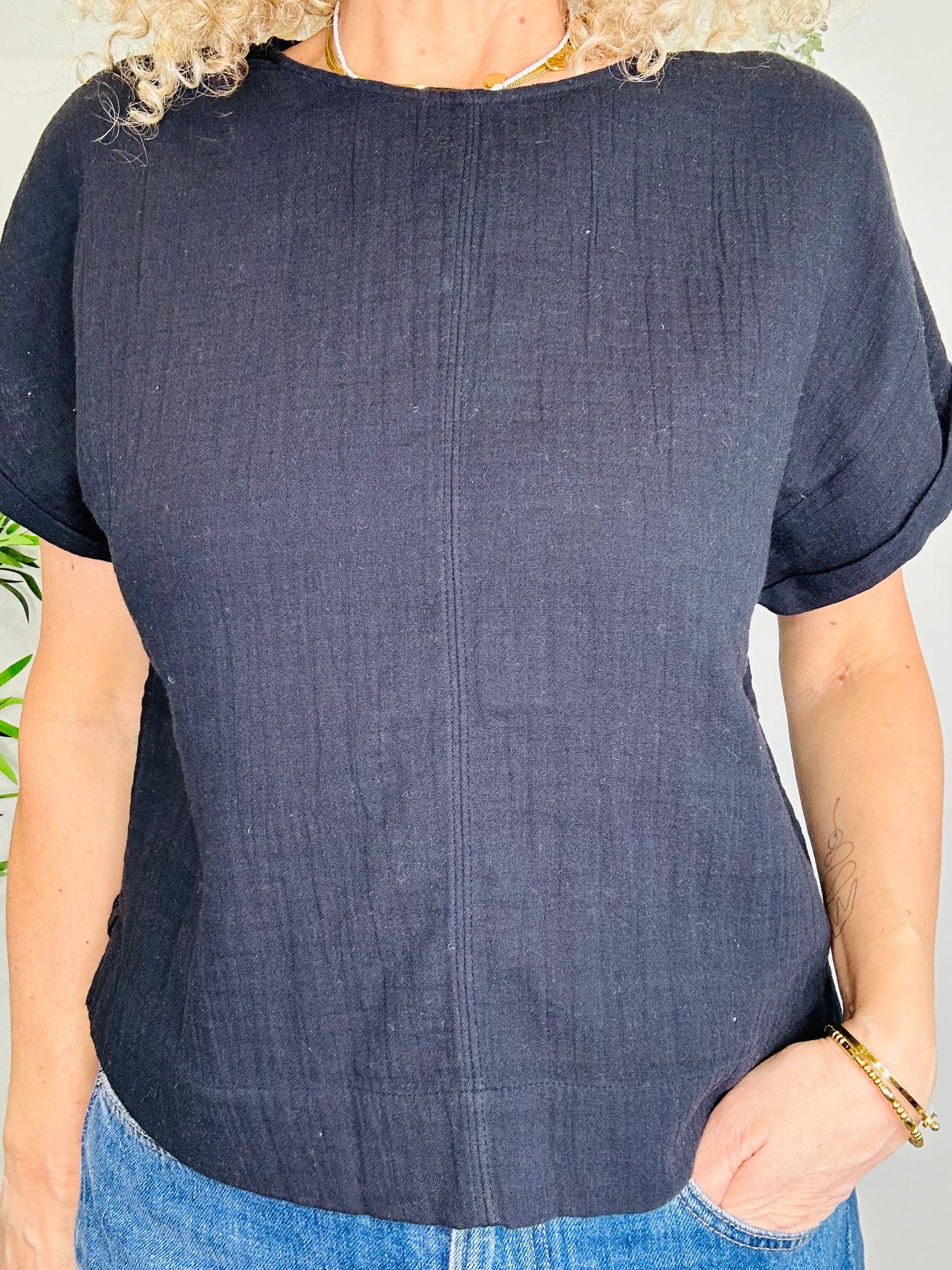Cheesecloth Tee - Size 14