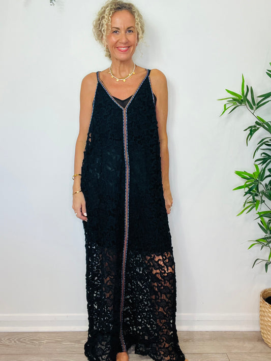 Crochet Beach Dress - O/S