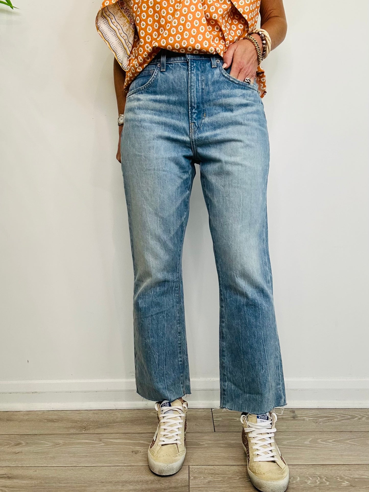 Carly Kick Flare Jeans - Size 28