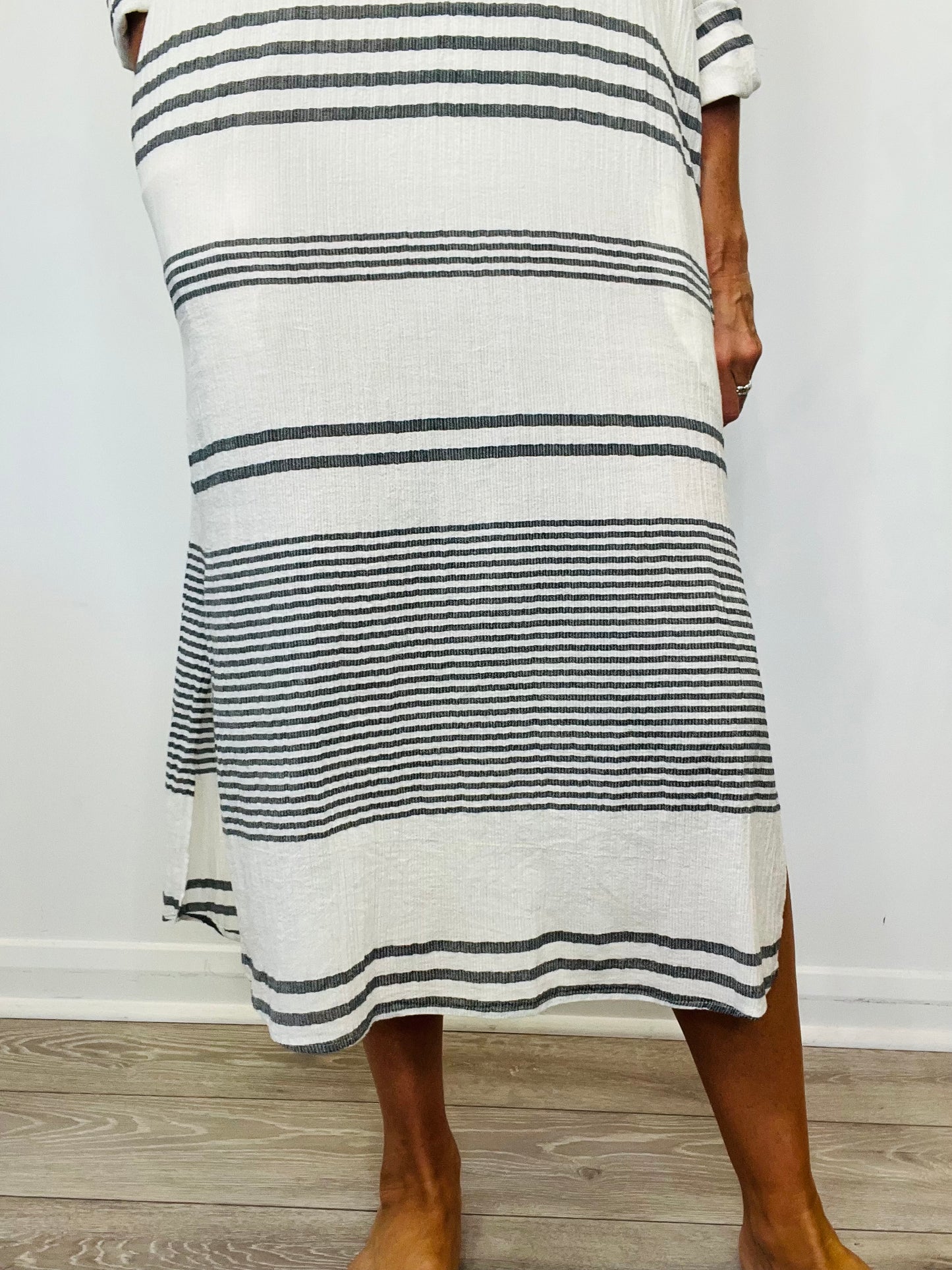 Striped Kaftan - Size S