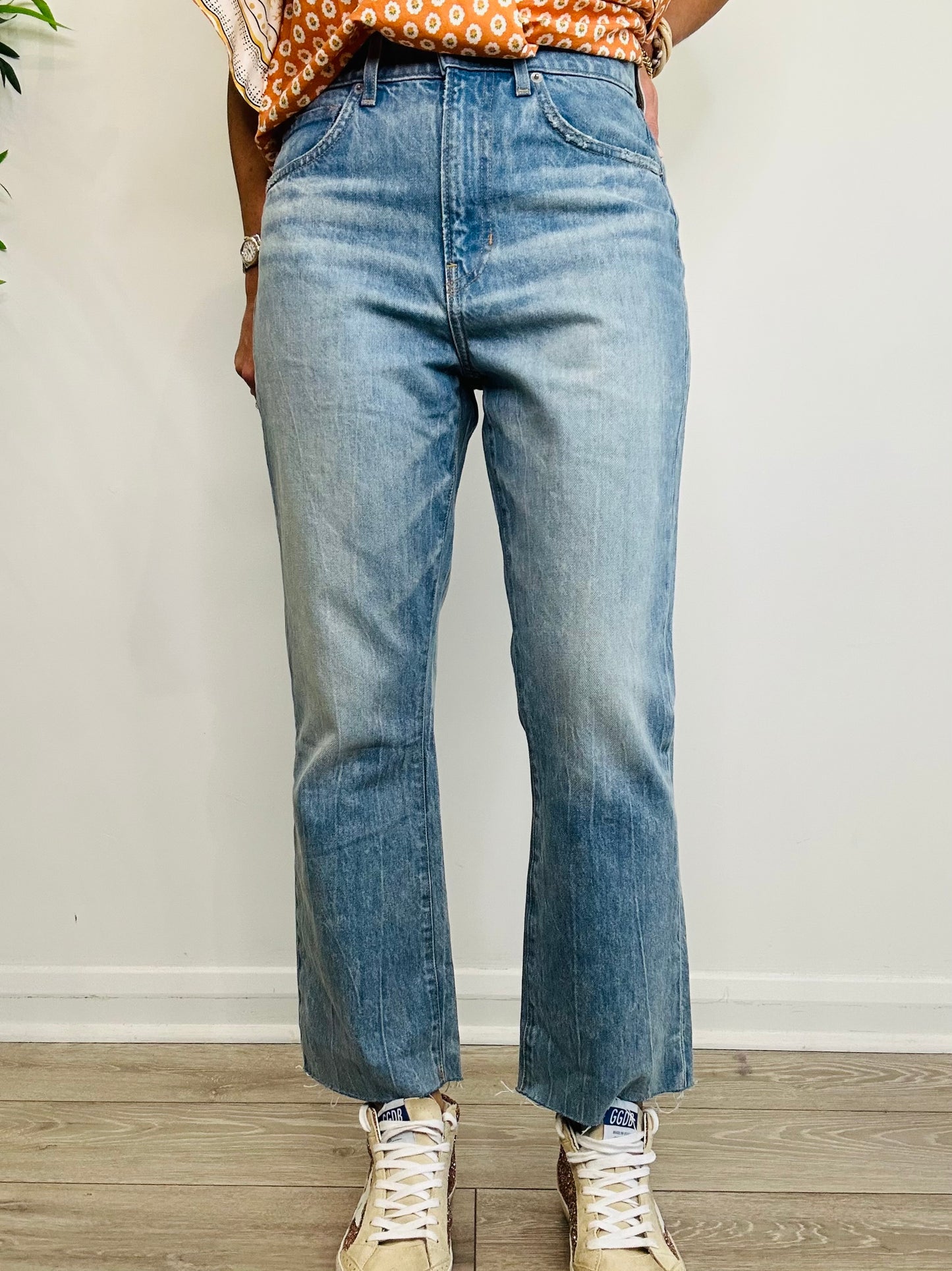 Carly Kick Flare Jeans - Size 28