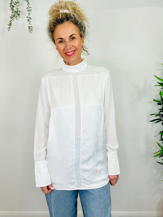 Satin Blouse - Size 8