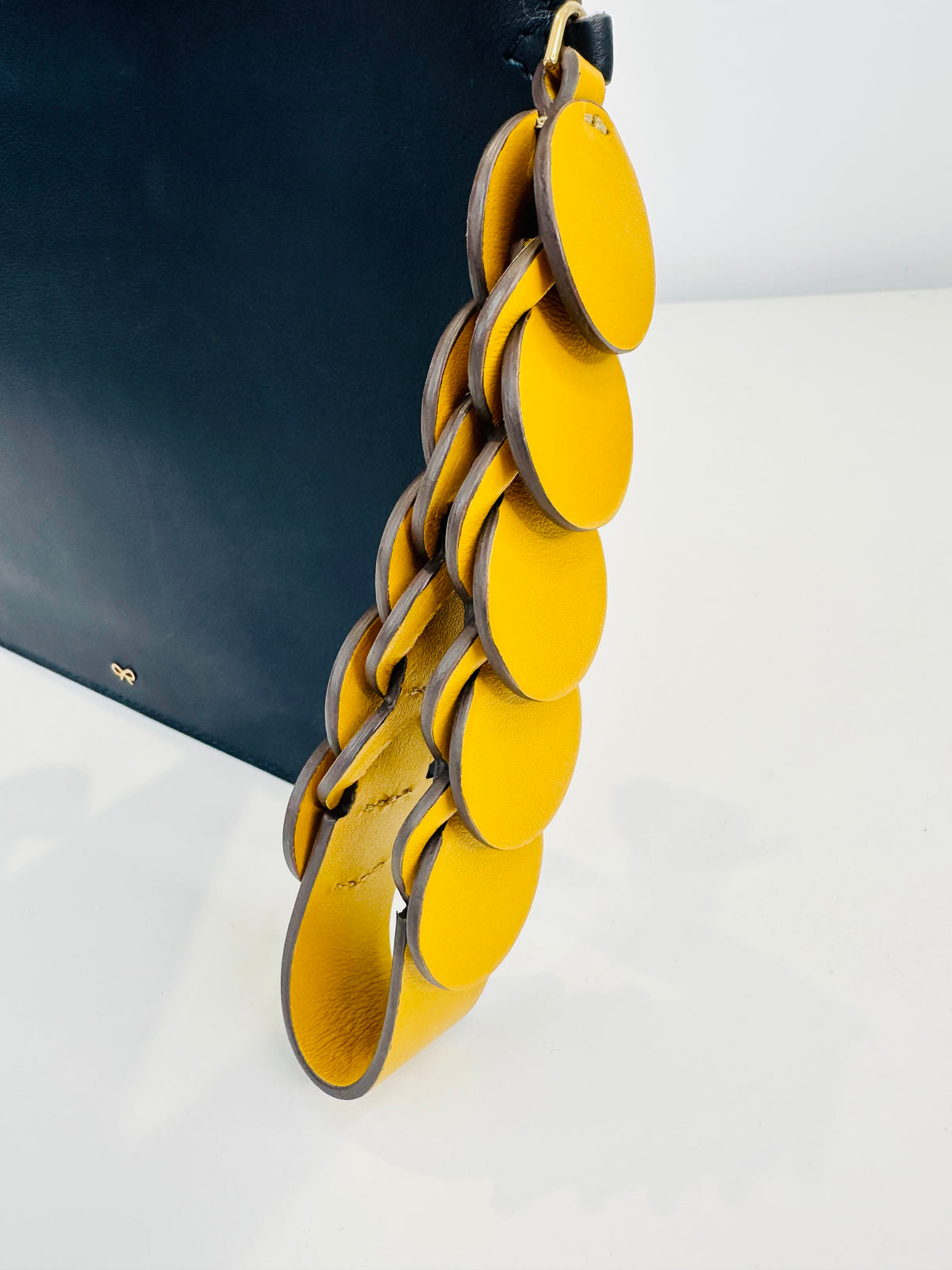 Leather Wristlet Clutch