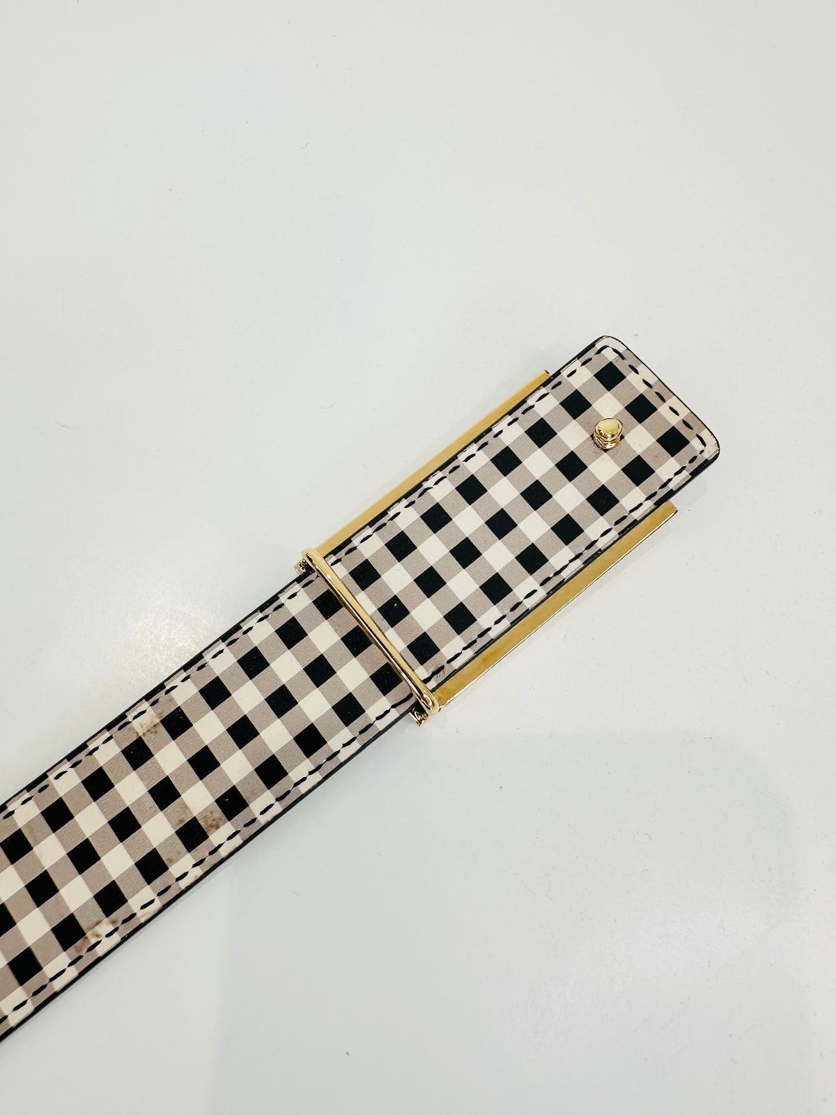 Cintura Reversible Leather Belt - 65cm