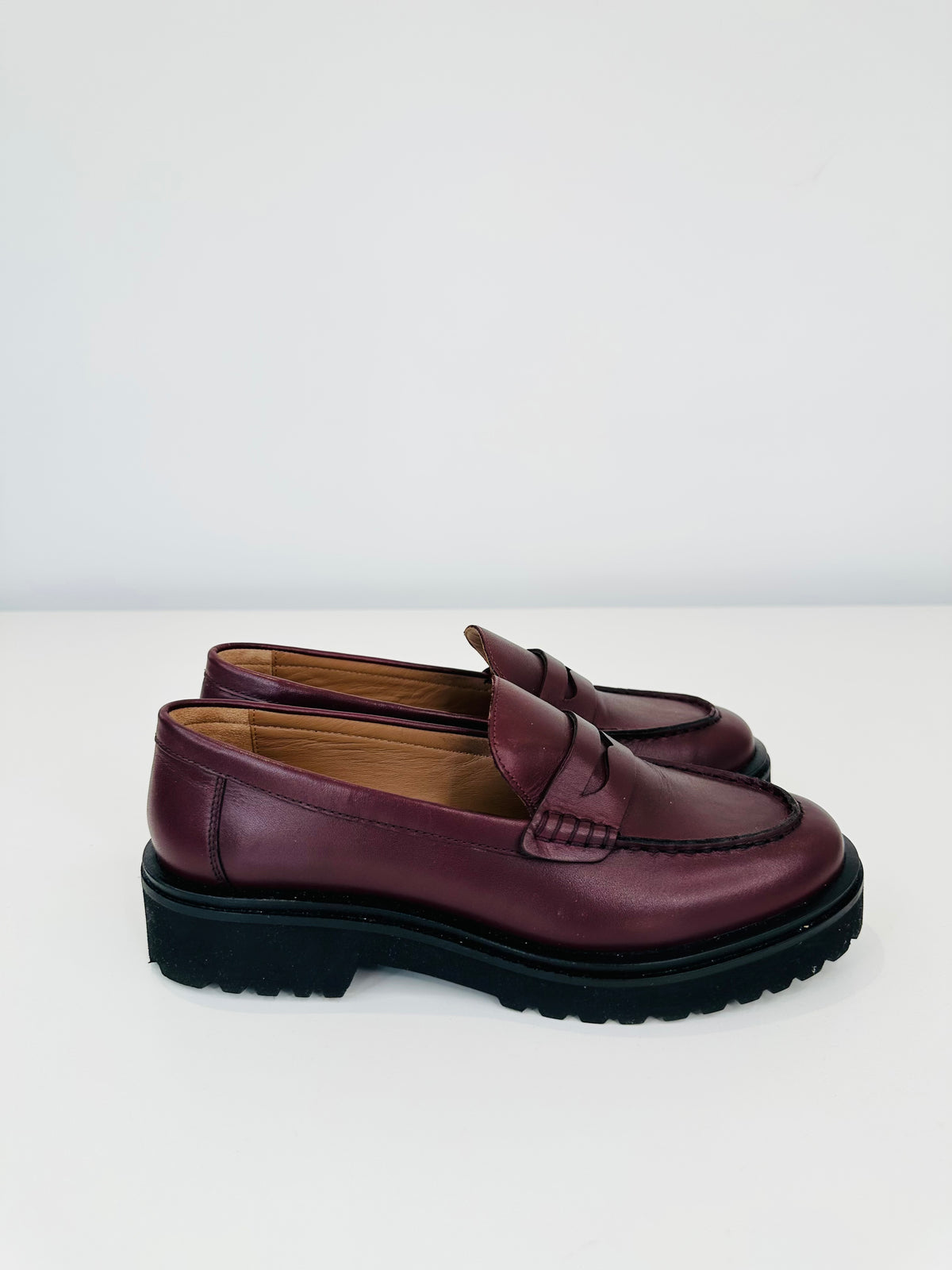 Leather Coco Loafers - Size 39