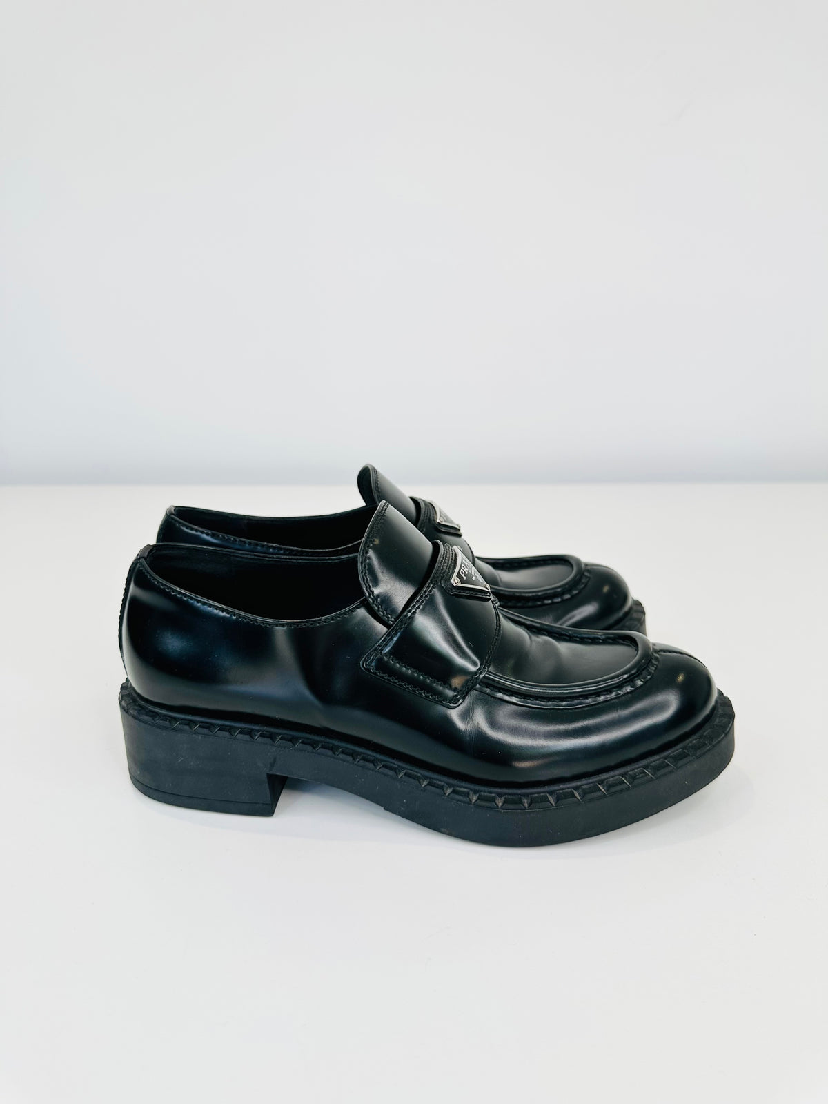 Leather Loafers - Size 38