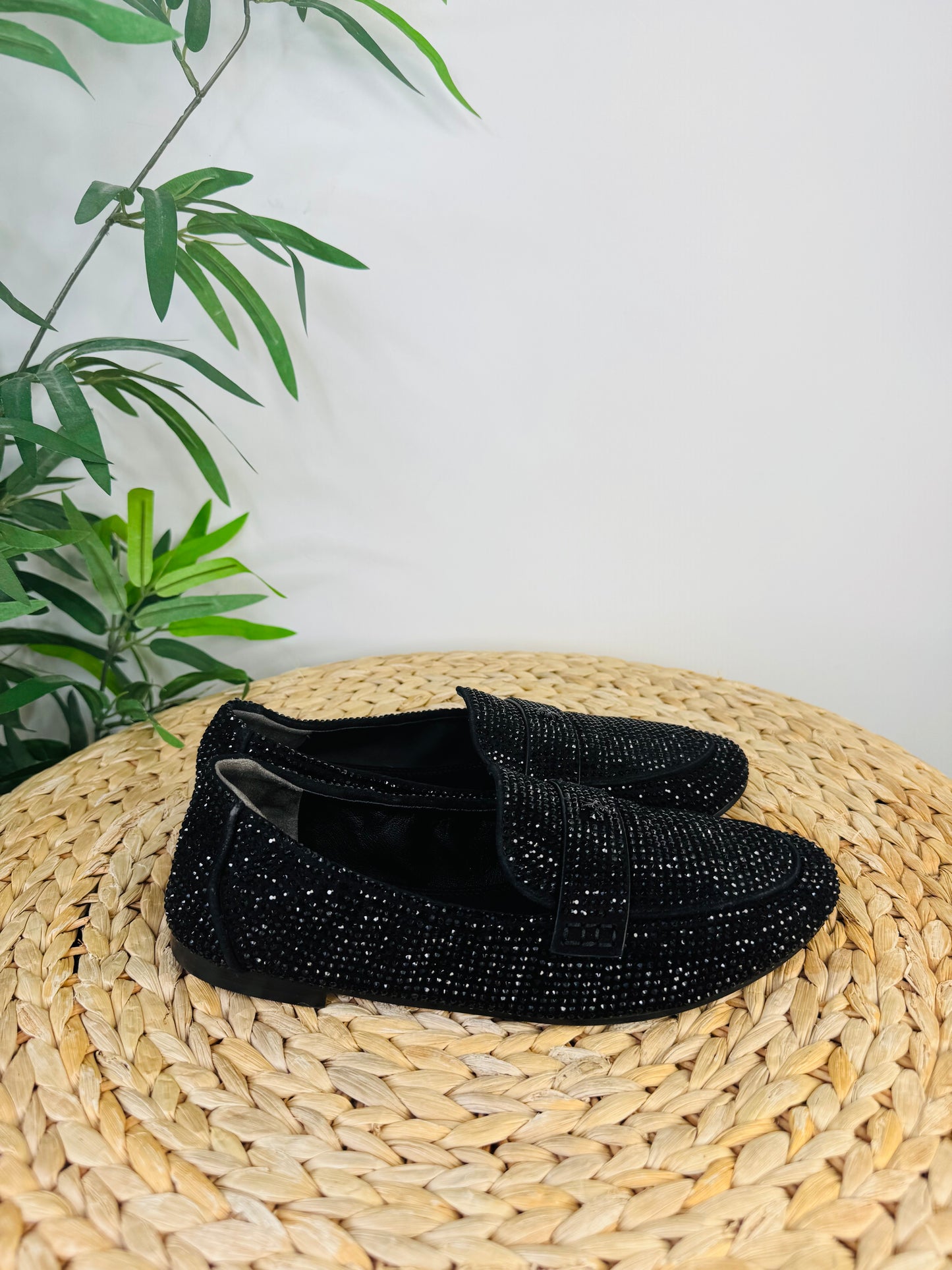 Jewelled Loafers - Size 39.5