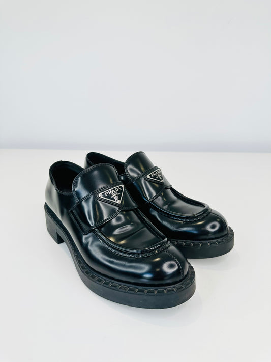 Leather Loafers - Size 38